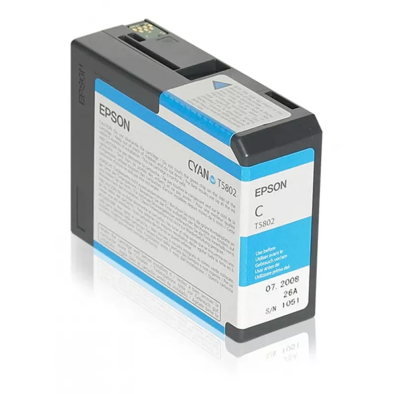 Epson Singlepack cyaan T580200, cyaan, 80 ml, 1 stuk