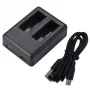 Oplader GOPRO AHDBT501, AHDBT801, dual