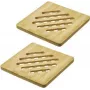 Onderzetter Westmark 15572270 17x17 cm lichtbruin