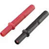 VOLTCRAFT MSL-505 meetpuntverlenging [4 mm-stekker - bus 4 mm] zwart, rood (VC-8085010)