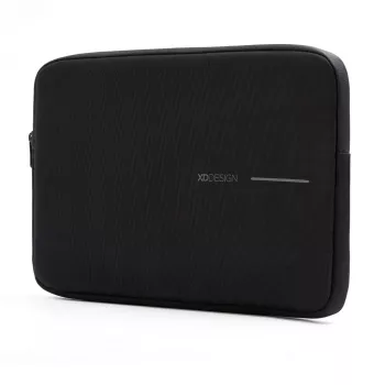 Beschermhoes voor laptops XDDESIGN P706.201 — 14 inch (35,6 cm), zwart, met rits