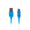 USB-2.0-kabel LANBERG CA-USBO-21CU-0010-BL — USB A naar USB C, 1 m, blauw