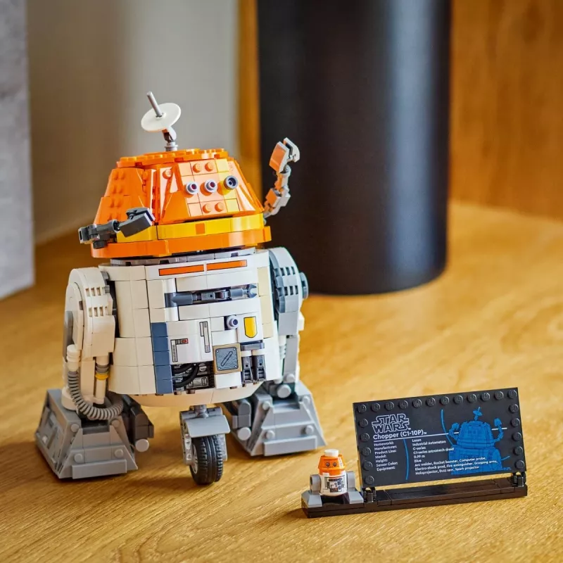 Constructieset LEGO Star Wars Chopper C1-10P Astromech-droidemodel 75416, 1039 onderdelen, leeftijd 10+, hoogte 220 mm