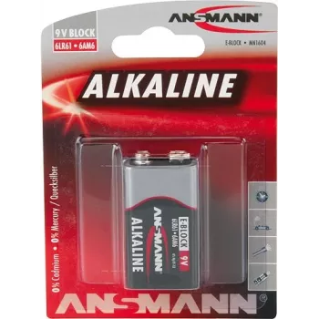 Batterij Ansmann 9V E-Block alkaline