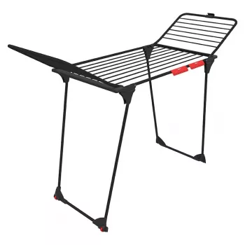 Wasrek VILEDA King Ultimate 174096 — opvouwbaar stalen rek, 20 m droogoppervlak, wielen, 112 cm hoogte