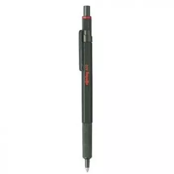 Clip-on retractable balpen Rotring 600 groen
