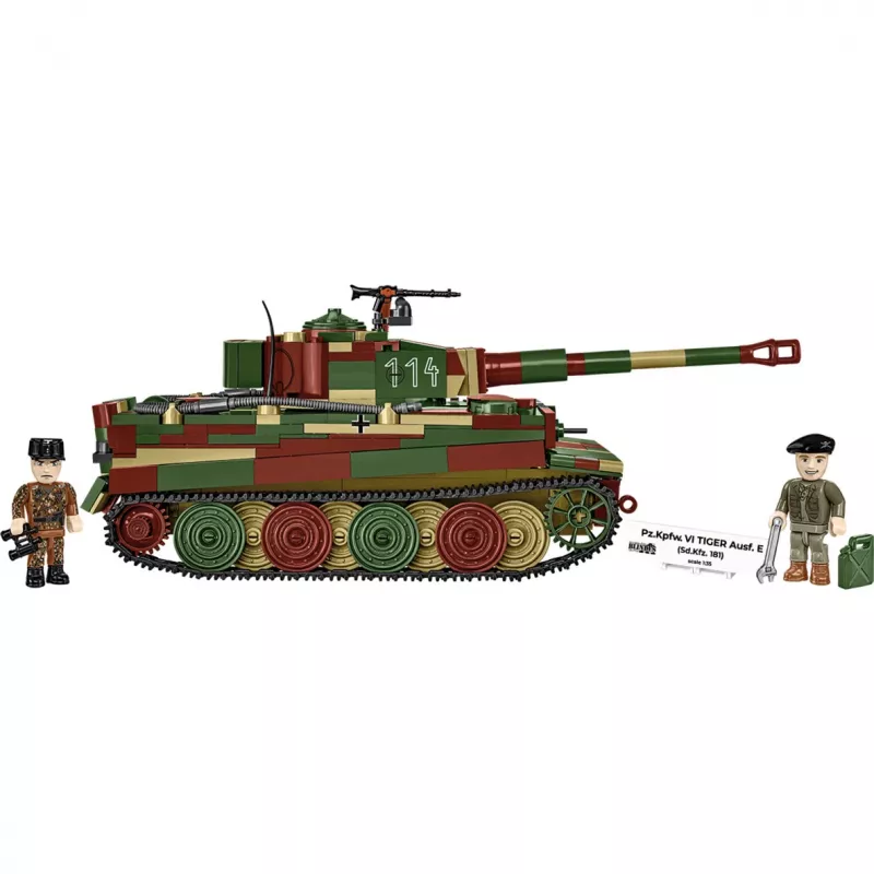 Bouwstenen Pz.Kpfw. VI Tiger uitvoering E 870 onderdelen