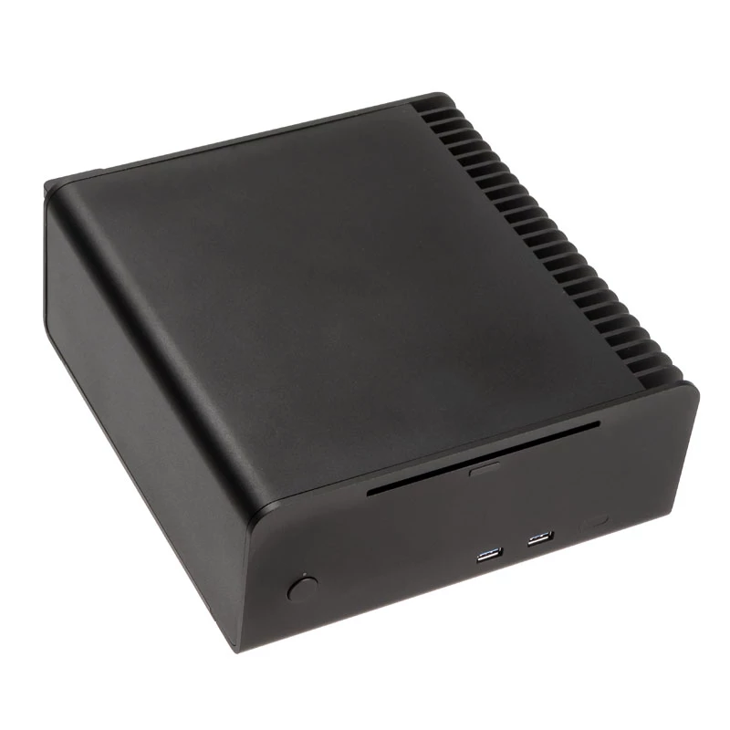 Streacom ST-FC8B Alpha Optical Fanless HTPC-behuizing + 120-Watt-voeding