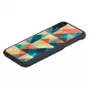 Smartphonehoesje iKins voor iPhone XR — Mosaic zwart beschermhoes
