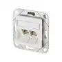 METZ CONNECT 130B12D21102-E - RJ-45 - 6a - -40 - 70 °C - wit - acrylonitril-butadieen-styreen (ABS) - zink - GHMT - CE