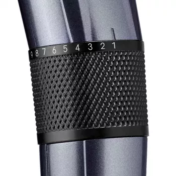BABYLISS E976E haartrimmer — draadloos oplaadbaar, 26 lengte-instellingen, 0,5 mm–25 mm, 40 mm mes, titanium/RVS-messen, 60 min looptijd