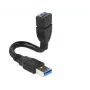 USB-kabel DeLOCK 0,15 m 2xUSB3.0-A
