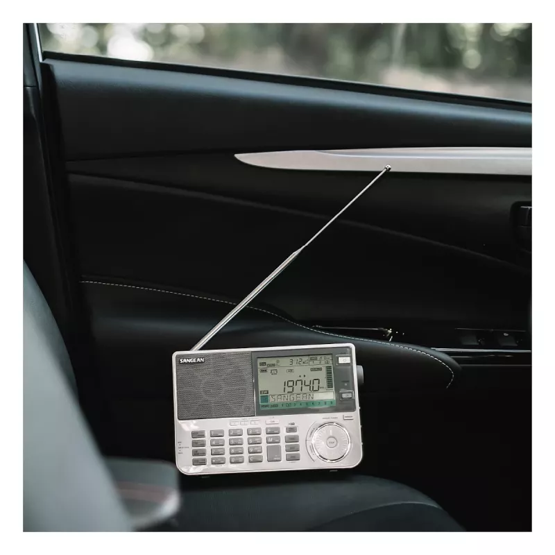 Draagbare radio Sangean ATS-909 X2 — wit — AM FM SW digitale tuner