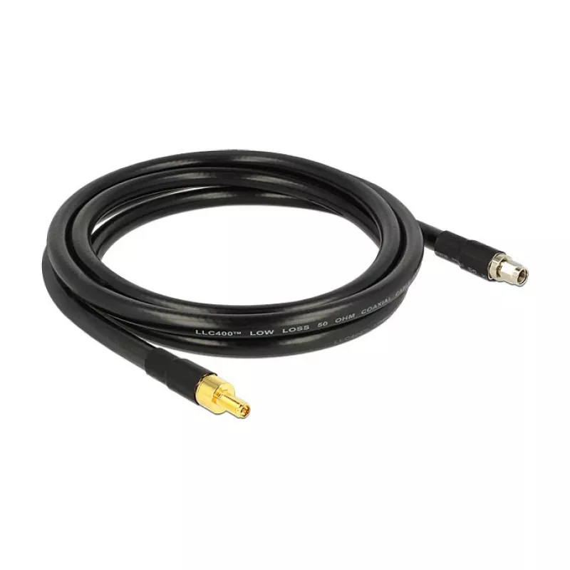 Coaxkabel DeLOCK 2 m RP-SMA/RP-SMA