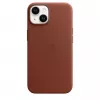 Apple | 14 Leder Case met MagSafe | Case met MagSafe | Apple | iPhone 14 | leer | Umber
