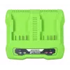 Oplader GreenWorks G24X2UC2 dual-slot 24V Li-Ion, 4A, 2-cellen, snelladen