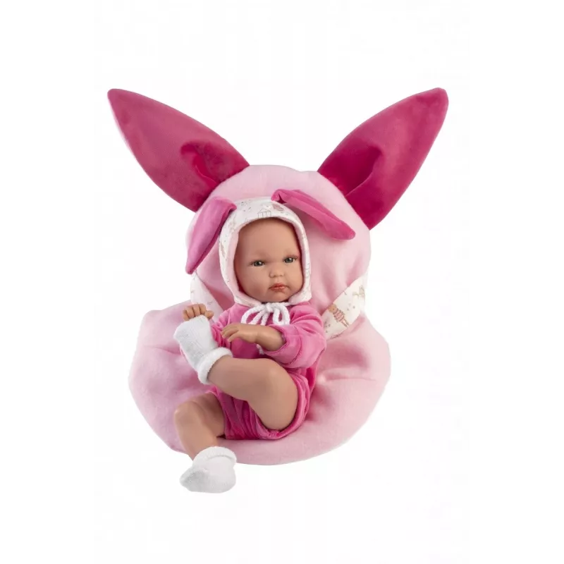 Babypop Llorens 35 cm vinyl met realistische kenmerken en zachte lichaam