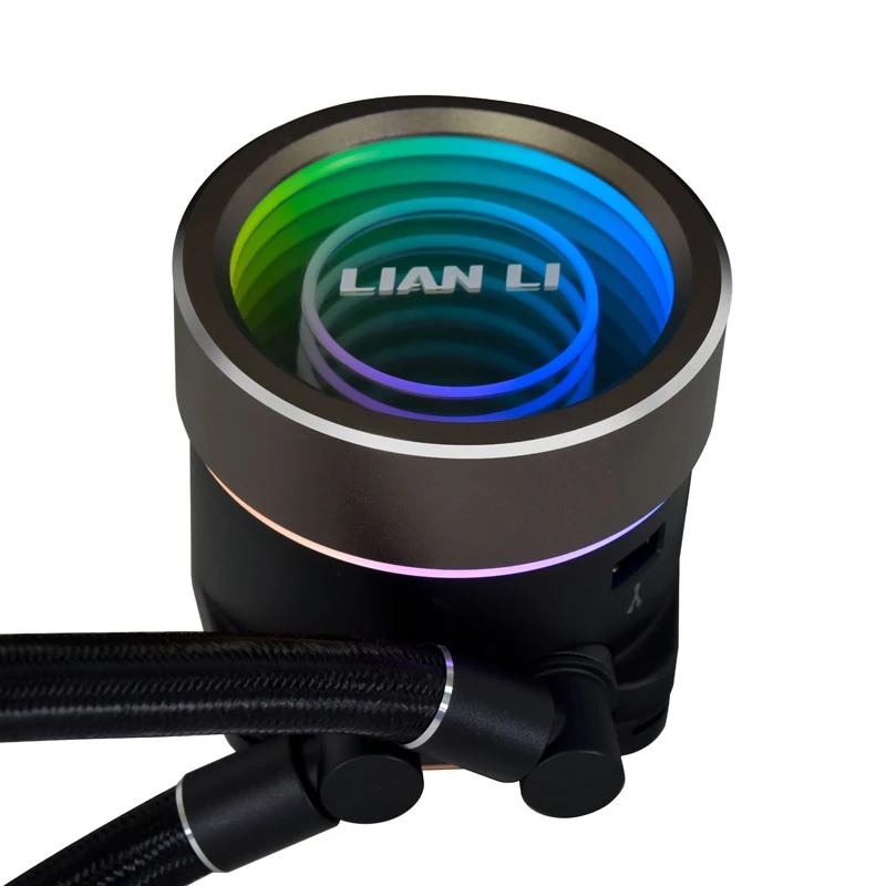 Vloeistofkoeling Lian Li Galahad II Trinity 12 cm zwart