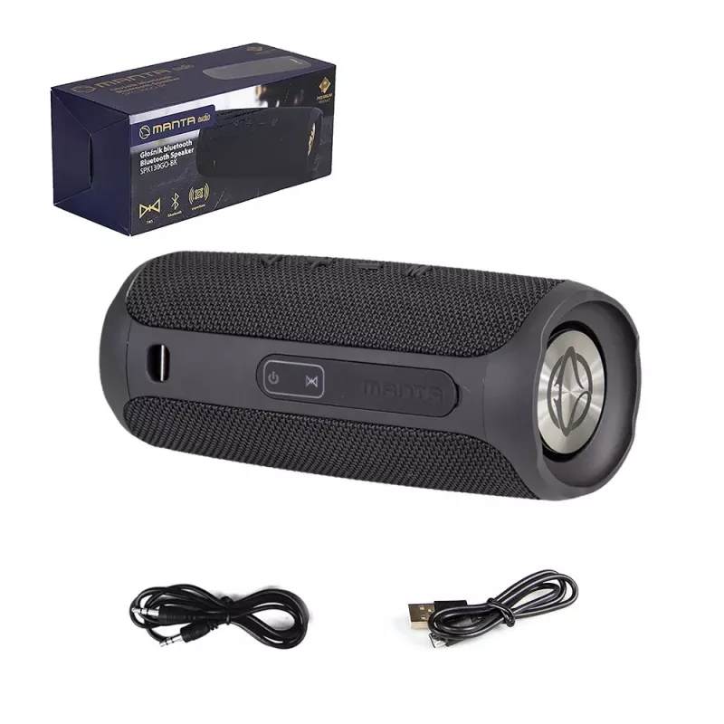Manta SPK130GO BT draagbare Bluetooth-speaker, blauw