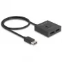 Delock - videosplitter/-switch - 8K, bidirectioneel - 2 x DisplayPort - desktop (18906)