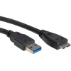 ROLINE USB-kabel - micro-USB Type-B (M) naar USB Type-A (M)