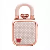 Draagbare mono-luidspreker Divoom LoveLock roze