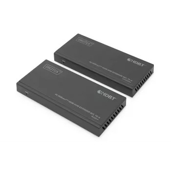 KVM extender-set Digitus 4K HDBaseT HDMI 70 m bekabeld