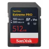 SanDisk Extreme Pro - flashgeheugenkaart - 512 GB - Video Class V90 / UHS-II U3 / Class10 - SDXC UHS-II