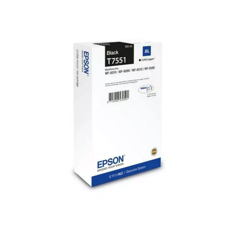 Epson C13T75514N inktpatroon 1 stk. origineel high (XL) yield zwart