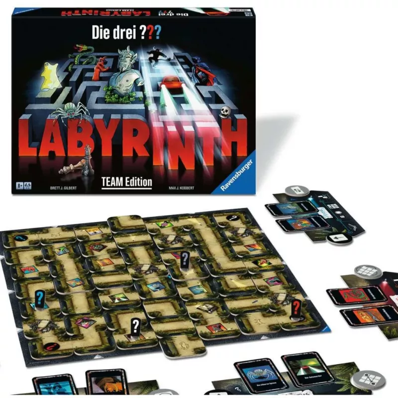 Die drei Labyrinth - Team Edition, bordspel