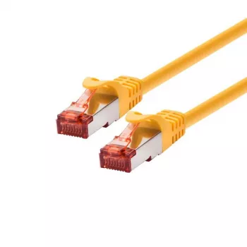 Netwerkkabel LOGON TCF66F100Y — Cat6a F/UTP (FTP), RJ-45 naar RJ-45, 10 m, geel