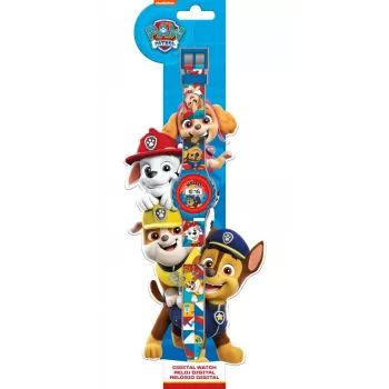 Kids Euroswan polshorloge Paw Patrol model PW19943 — analoog/digitaal kinderhorloge
