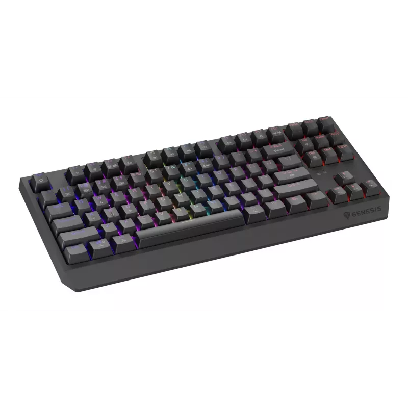 GENESIS Thor 230 TKL toetsenbord gaming USB + RF draadloos + Bluetooth QWERTY US Engels zwart
