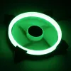 RAIJINTEK IRIS 14 Rainbow RGB-LED-ventilator 140 mm, 2-delige set met controller