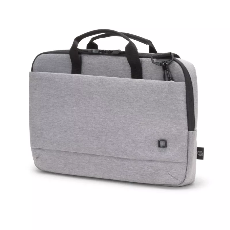 Aktetas DICOTA slank Eco MOTION 12 - 13,3 inch grijs draaggreep schouderband