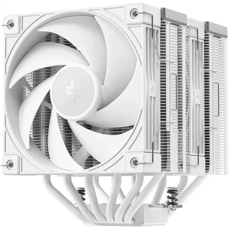 DeepCool AK620 G2 WH processor-luchtkoeler, 120-mm-ventilator, ondersteunt LGA1700/1200/115x en AM4/AM5, wit