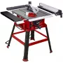 Einhell TC-TS 2225 U tafelcirkelzaag, 1800 W, zaagblad 254 mm, zaagdiepte 80 mm, rood