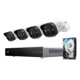 NVR-beveiligingsrecorder Eufy E40 — 8-kanaals 4K-ingang, 2 TB HDD (uitbreidbaar tot 16 TB), zwart/grijs/wit