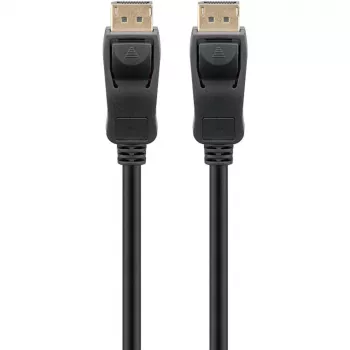 DisplayPort 1.4-kabel stekker > DisplayPort stekker (zwart, 2 meter, 8K)