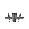 Mobiele tv-wagen EDBAK TRE100 voor 42–75 inch schermen, max. draaglast 70 kg, zwart