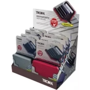Troika CD129 toonbankdisplay met 8 kaartenhouders