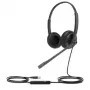 Yealink UH34 headset bedraad hoofdband kantoor/callcenter zwart