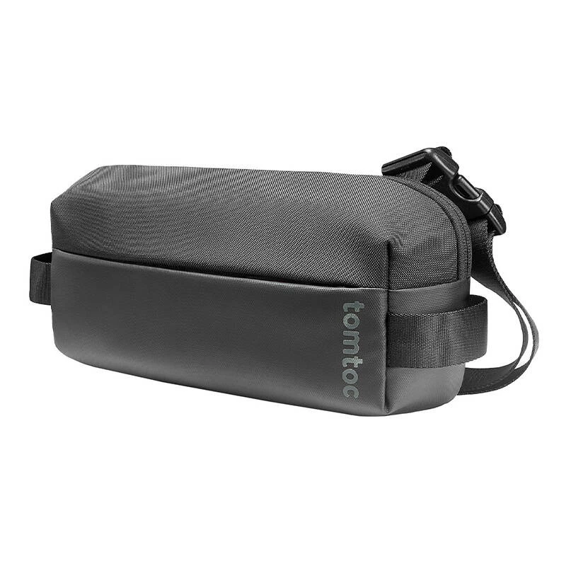 Schoudertas Tomtoc Explorer-T21 S — compacte metgezel voor het nodige, zwart