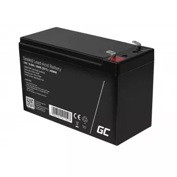 UPS-accu Green Cell AGM06 — 12 V 9 Ah loodaccu met vlies (VRLA) 95 × 151 × 65 mm, 2,3 kg