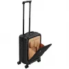 Koffer handbagage Rivacase Clark ECO 8181 — compacte handbagagekoffer, zwart