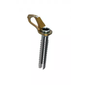 aero lite ice screw 13cm-Geel BLUE ICE