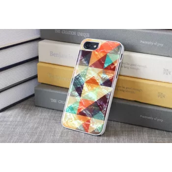 iKins hoesje voor Apple iPhone 8/7 — mozaïek wit