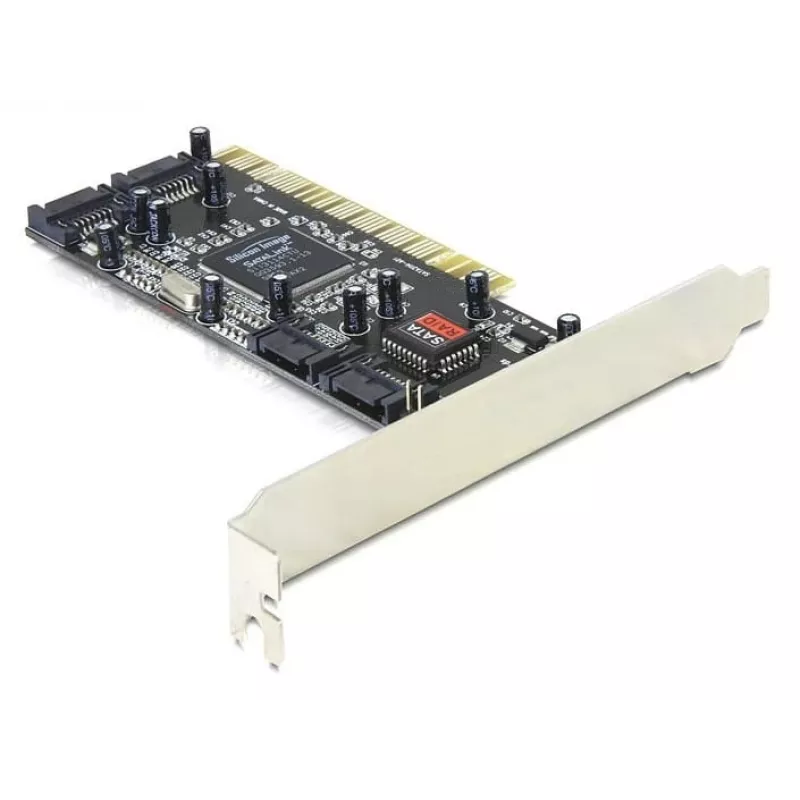 SATA-controller DeLOCK 70154 4 poorten met RAID