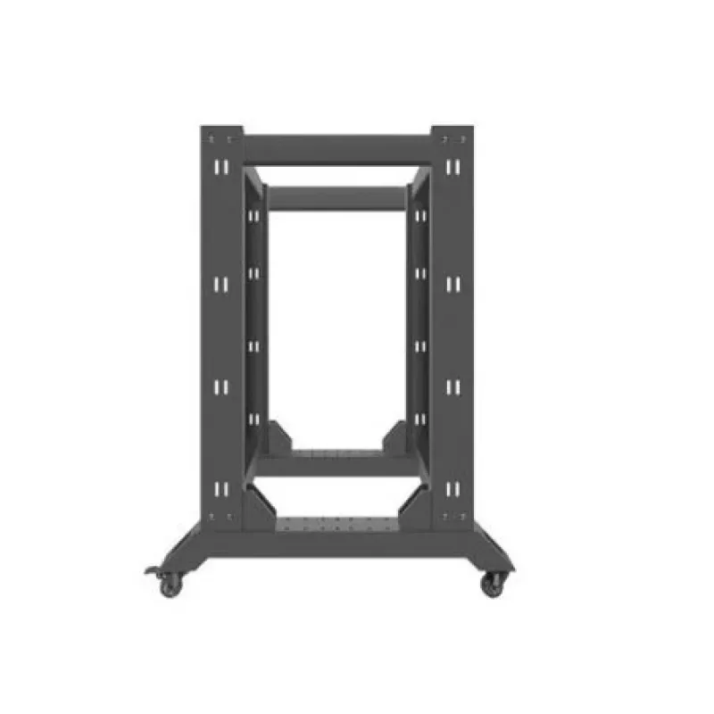 Lanberg open rack 19 18u 600x800 zwart Lanberg