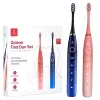 Sonische tandenborstel Oclean Flow Find Duo set volwassenen blauw roze OCLEAN